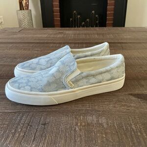 Keds Women's Jump Kick Leopard Chambray Slip-On Shoes